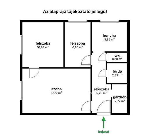 Eladó panellakás, Budapesten, XV. kerületben 59.9 M Ft