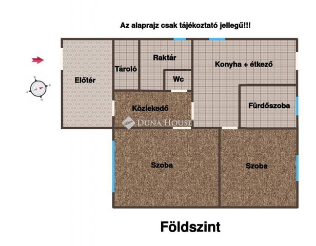 Eladó családi ház, Baján, Határ utcában 59.9 M Ft, 4 szobás