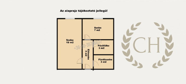 Eladó panellakás, Szegeden 37.9 M Ft, 2 szobás