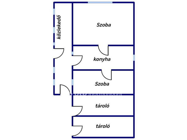 Eladó családi ház, Egerfarmoson 6 M Ft, 2 szobás