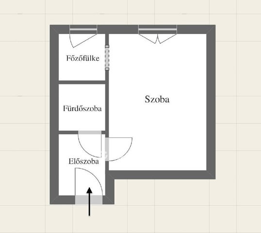 Eladó panellakás, Miskolcon 27.99 M Ft, 1 szobás