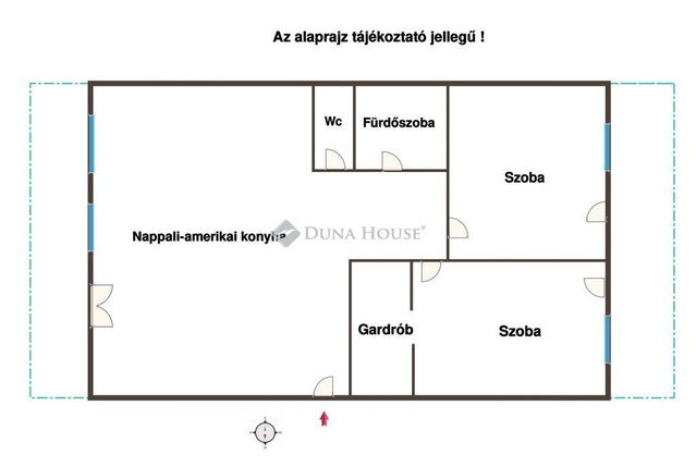 Kiadó téglalakás, albérlet, Nyíregyházán, Dózsa György utcában