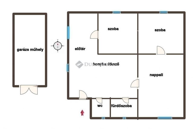 Eladó családi ház, Kecskeméten 89.8 M Ft, 3 szobás