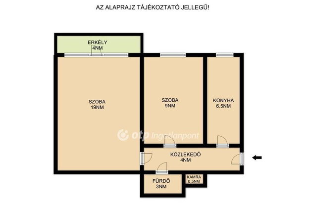 Eladó téglalakás, Budapesten, XVIII. kerületben 64 M Ft
