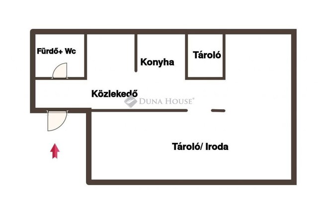 Eladó téglalakás, Szombathelyen 11.7 M Ft, 1 szobás