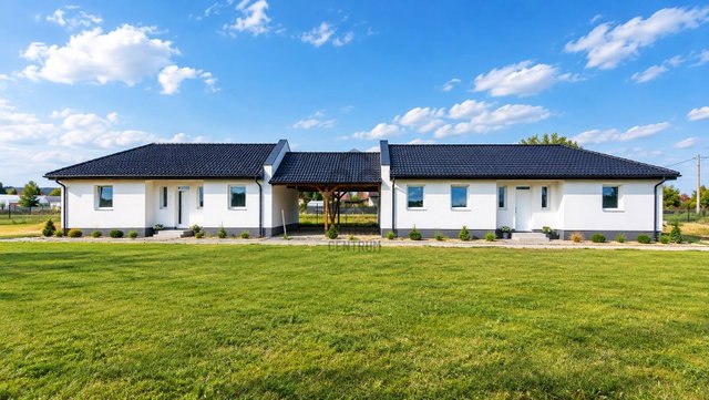 Eladó ikerház, Gencsapátiban 109 M Ft, 4 szobás