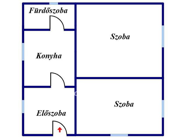 Eladó családi ház, Biharkeresztesen 17.25 M Ft, 2 szobás