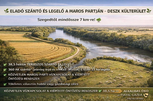 Eladó mezogazdasagi ingatlan, Deszken 89 M Ft