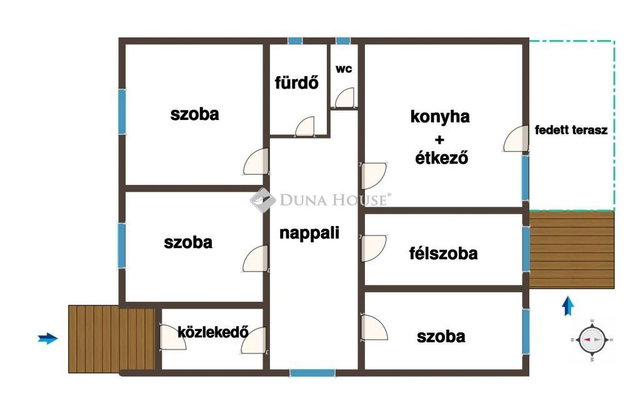 Eladó családi ház, Mándokon 24.19 M Ft, 4+1 szobás