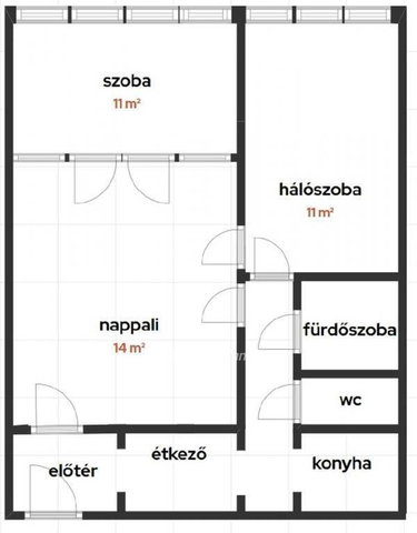Eladó panellakás, Budapesten, XI. kerületben 72.9 M Ft, 2 szobás