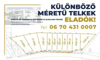 Eladó telek, Dabason 14.9 M Ft / költözzbe.hu