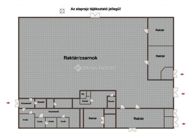 Eladó ipari ingatlan, Vácon 950 M Ft / költözzbe.hu