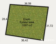Eladó telek, Hódmezővásárhelyen 16.9 M Ft