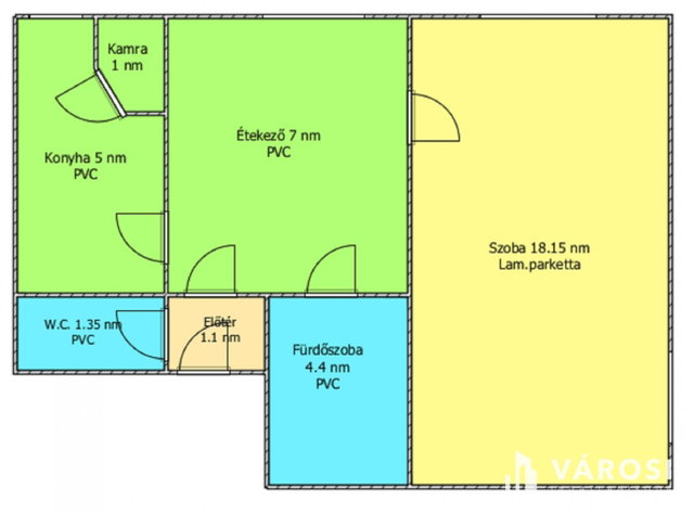 Eladó panellakás, Salgótarjánban 12.9 M Ft, 1 szobás