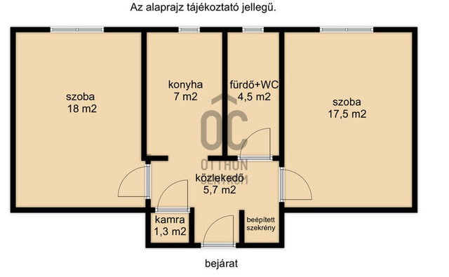 Eladó téglalakás, Zalaegerszegen 34.9 M Ft, 2 szobás