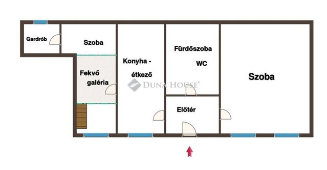 Eladó téglalakás, Budapesten, V. kerületben 87.5 M Ft, 2 szobás