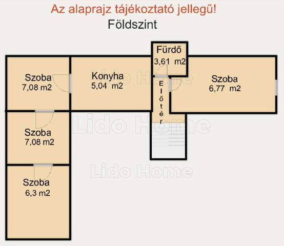 Eladó családi ház, Balatonalmádiban 66.5 M Ft, 7 szobás