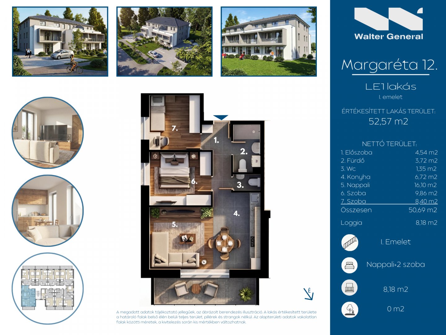 3 bed · 51m² · 48.700.000 ft