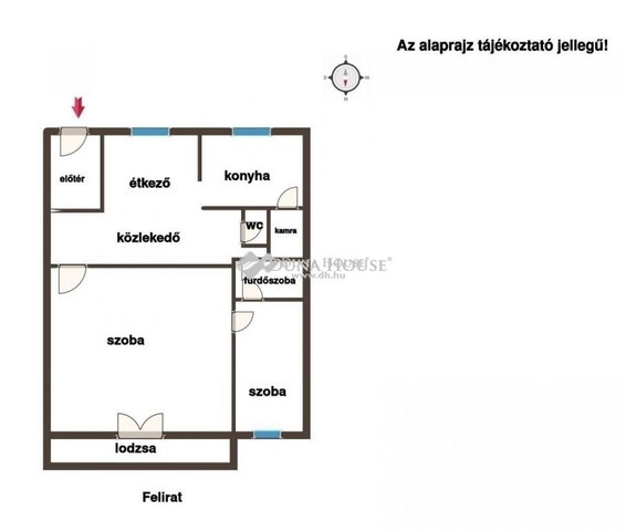 Eladó téglalakás, Budapesten, IX. kerületben 79.9 M Ft, 2 szobás