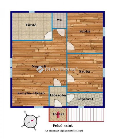Eladó családi ház, Csárdaszálláson 63.9 M Ft, 3 szobás