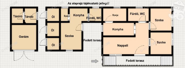 Eladó családi ház, Kecskeméten 48 M Ft, 4 szobás