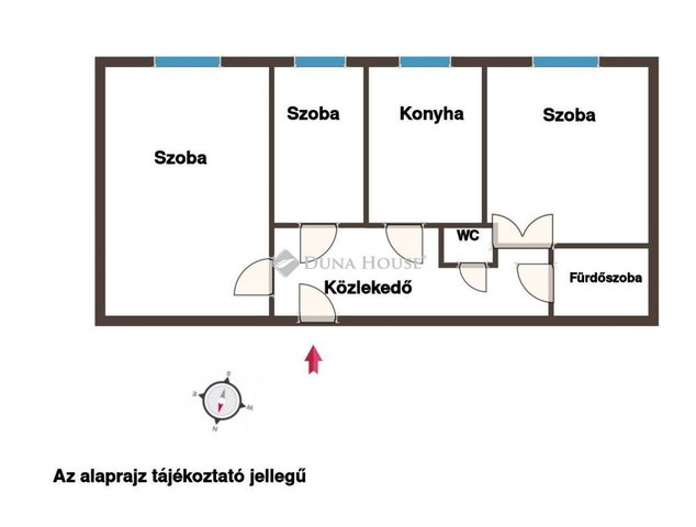 Eladó panellakás, Szentlőrincen 35.8 M Ft, 3 szobás
