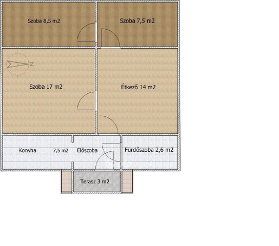 Eladó családi ház, Kiskunlacházán 125 M Ft, 1+2 szobás