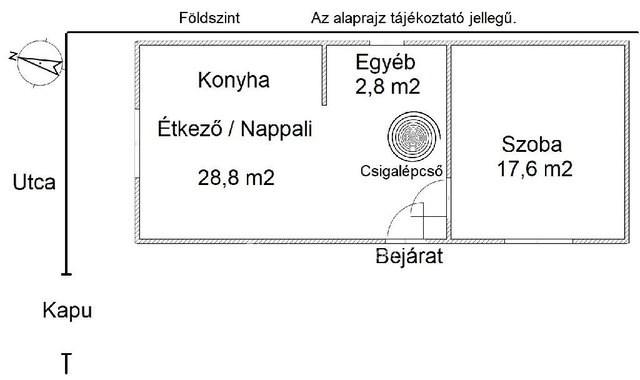 Eladó családi ház, Ukkon 31.148 M Ft, 2+1 szobás