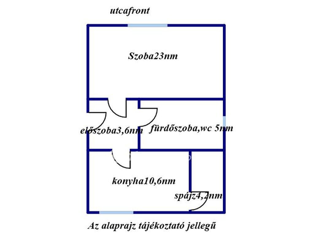 1 bed · 46m² · 10.600.000 ft