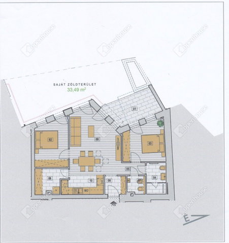 Eladó téglalakás, Zalaegerszegen 92.5 M Ft, 3 szobás