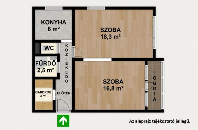 Eladó panellakás, Budapesten, IV. kerületben, Virág utcában