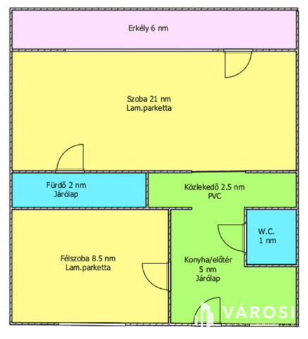 Eladó téglalakás, Salgótarjánban 18 M Ft, 1+1 szobás