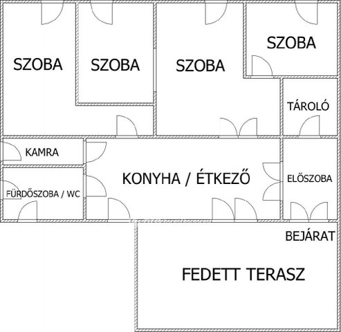 Eladó családi ház, Egerben 59 M Ft, 1+3 szobás