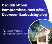 Eladó családi ház, Debrecenben 97.5 M Ft, 1+3 szobás