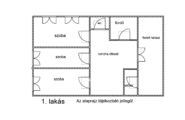 Eladó családi ház, Földeákon 35 M Ft, 9 szobás