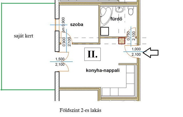 Eladó téglalakás, Érden 54.9 M Ft, 2 szobás