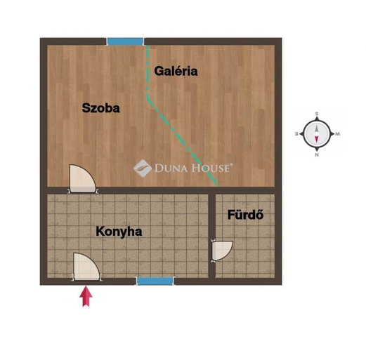 Eladó téglalakás, Kalocsán 13 M Ft, 1 szobás