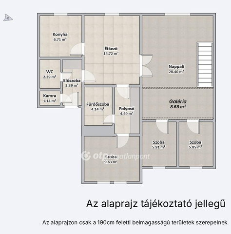 Eladó téglalakás, Debrecenben 73.9 M Ft, 3+2 szobás