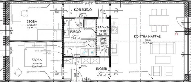 Eladó családi ház, Hódmezővásárhelyen 70 M Ft, 3 szobás
