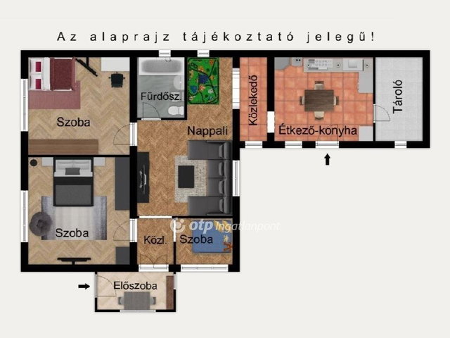 Eladó családi ház, Nyírmihálydin 21.9 M Ft, 2+1 szobás