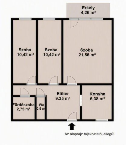 Eladó panellakás, Budapesten, XXI. kerületben 72.99 M Ft