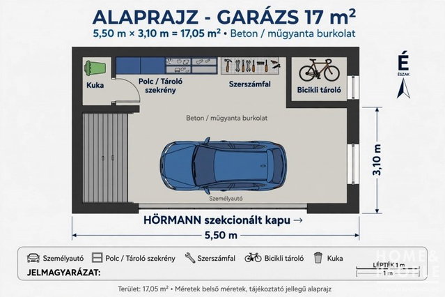 Eladó garázs, Szegeden 13.5 M Ft / költözzbe.hu