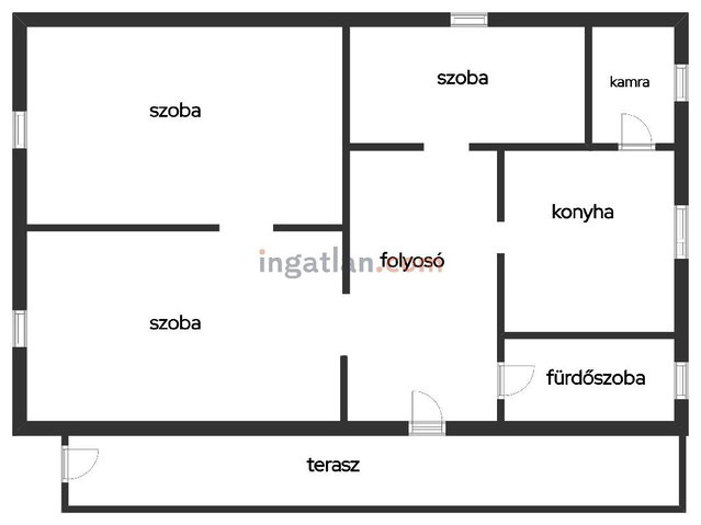 Eladó családi ház, Zagyvarékason 19.9 M Ft, 3 szobás