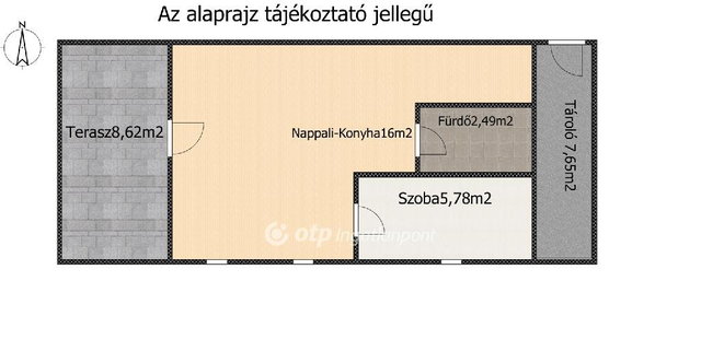 Eladó sorház, Dömsödön 27.9 M Ft, 1 szobás