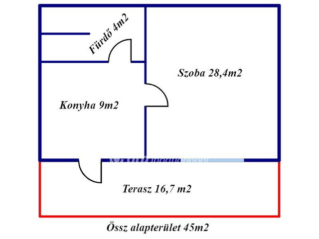 Eladó téglalakás, Sárospatakon 18 M Ft, 1 szobás