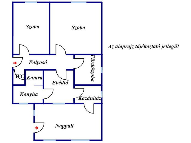 Eladó családi ház, Biharkeresztesen 25.9 M Ft, 2 szobás