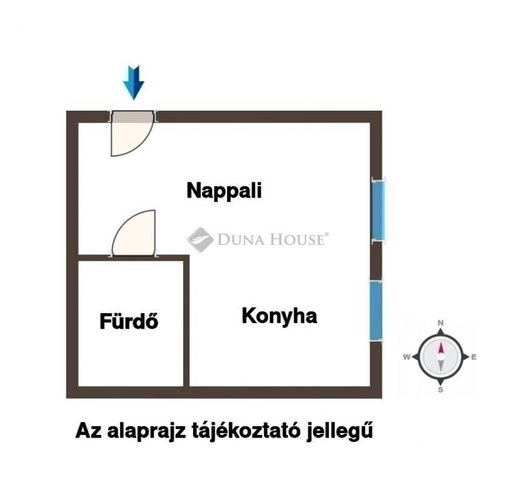 Eladó téglalakás, Budapesten, X. kerületben 23 M Ft, 1 szobás