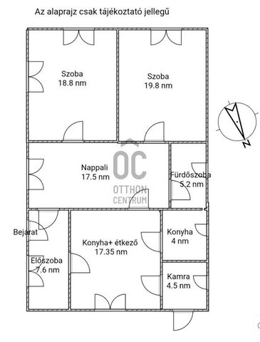 Eladó családi ház, Tápiószentmártonon 28 M Ft, 3 szobás