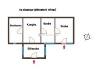 Eladó családi ház, Kiskunlacházán 49.9 M Ft, 2 szobás