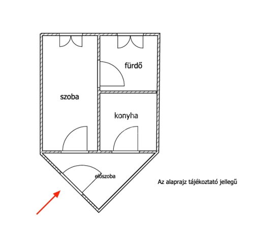 Eladó téglalakás, Budapesten, XI. kerületben 45.9 M Ft, 1 szobás
